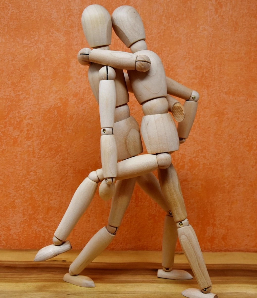 Vue large du studio pendant un atelier de salsa